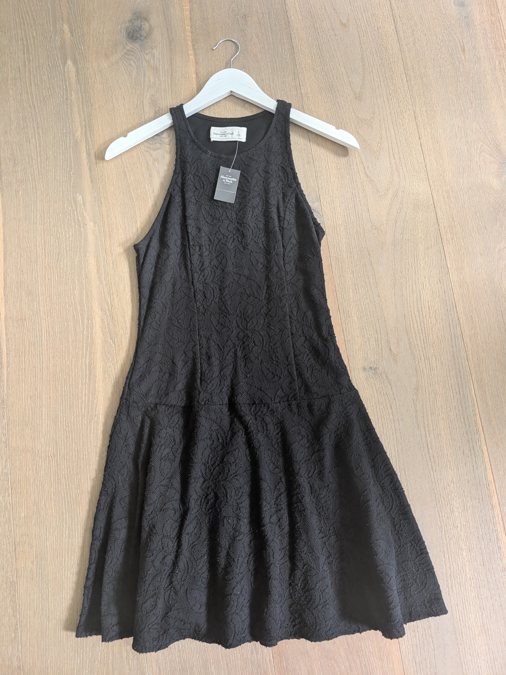 Abercrombie & Fitch Black Lace Mini Dress